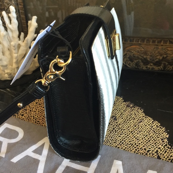 🚫SOLD🚫⚓️🛳GREY NEPTUNE “ALENA” BRAHMIN CROSSBODY - Picture 4 of 8